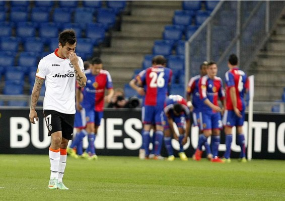 El Basilea deja prácticamente eliminado al Valencia