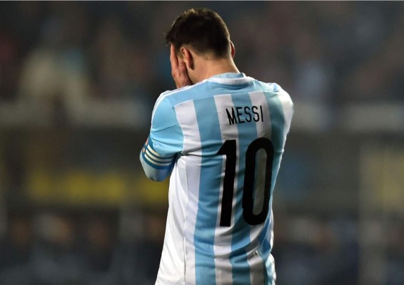 La sequía de Messi