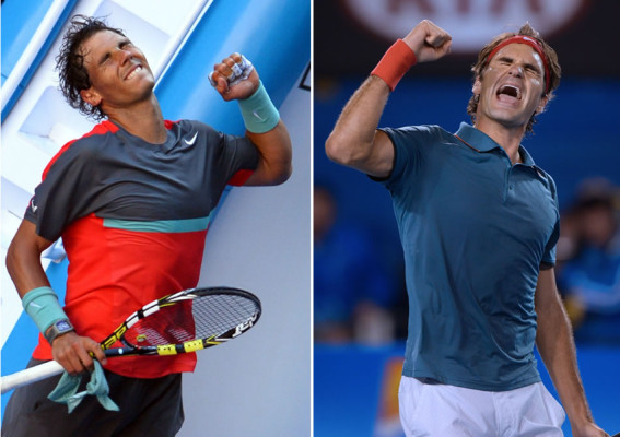 Nadal-Federer en semifinales de Australia, vuelve el clásico