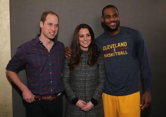 El 'pecado' de LeBron James con Kate Middleton