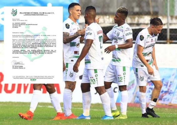 Platense rechaza decisión de Liga Nacional de suspender partido ante Real España