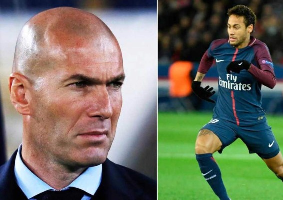 Zidane se pronuncia sobre la posible llegada de Neymar a Real Madrid