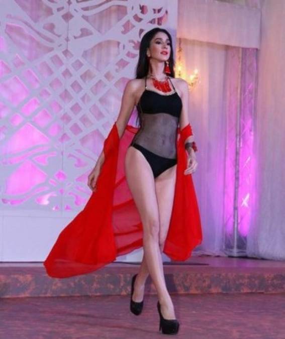 Celia Monterrosa fue una de las candidatas más altas del Miss Mundo 2017.