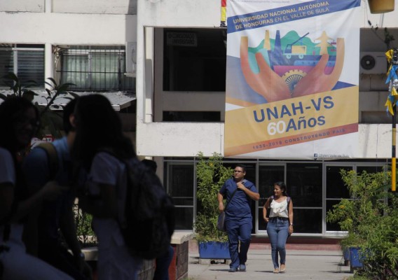 Tras finalizar los trabajos eléctricos se reanudan las clases en la Unah-VS