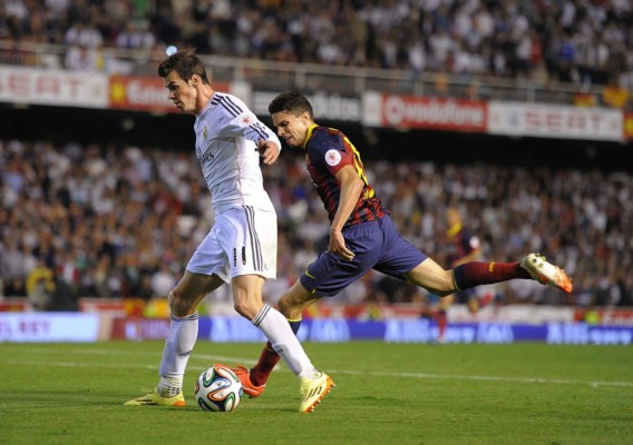 Bartra sobre el gol de Bale: 'Intenté aguantar pero no estaba bien físicamente'