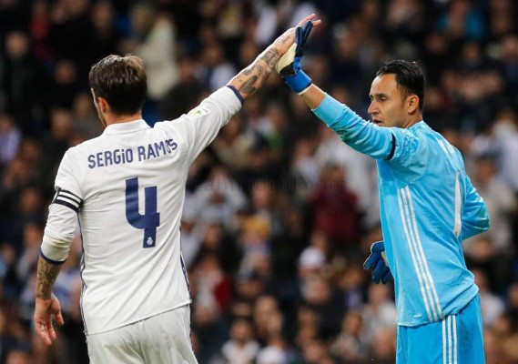 Sergio Ramos frena posible salida de Keylor Navas del Real Madrid