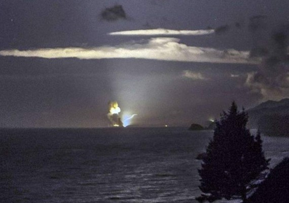 Explota un súper misil en el sur de Alaska