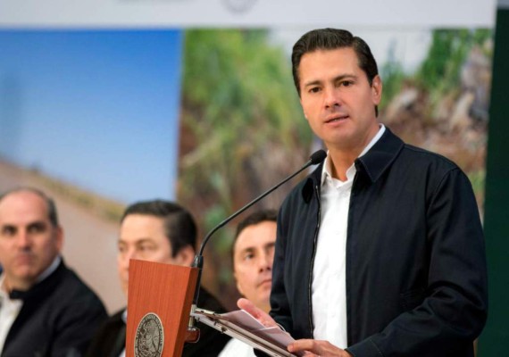 Peña Nieto exalta labor de la Policía en frontera y pide 'migración ordenada'