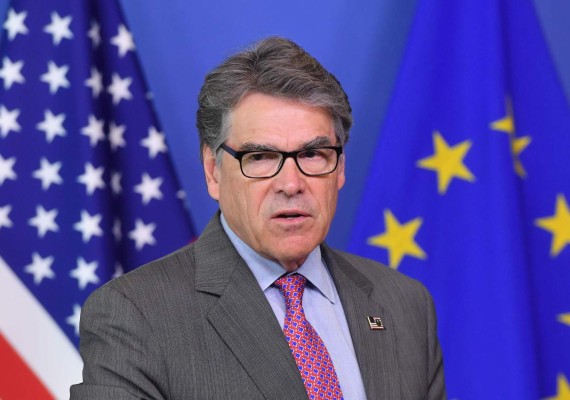 El secretario de Energía de EEUU Rick Perry deja su cargo, dice Trump