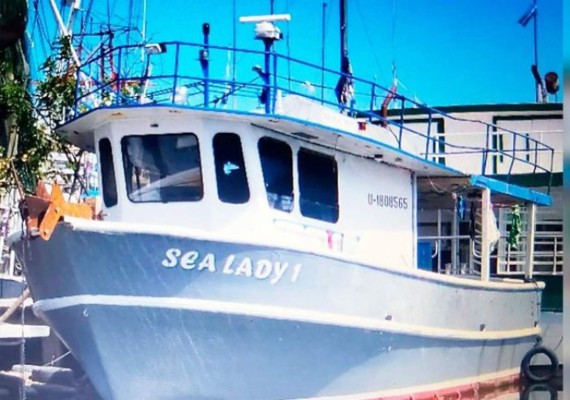 Embarcación hondureña se encuentra a la deriva en alta mar