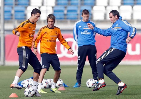 Cristiano Ronaldo se reincorporó a los entrenamientos del Real Madrid