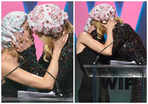 Nicole Kidman se besa con Naomi Watts
