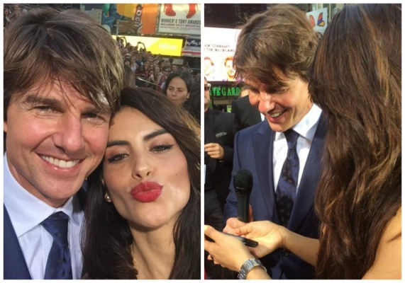 Presentadora de Univisión conquista a Tom Cruise