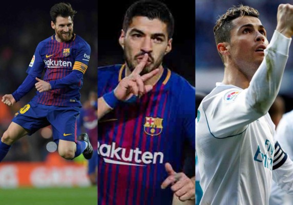 Pichichi: Así queda el goleo de España tras goles de Messi, Suárez y Cristiano