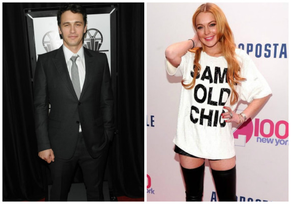 James Franco desmiente haberse acostado con Lindsay Lohan