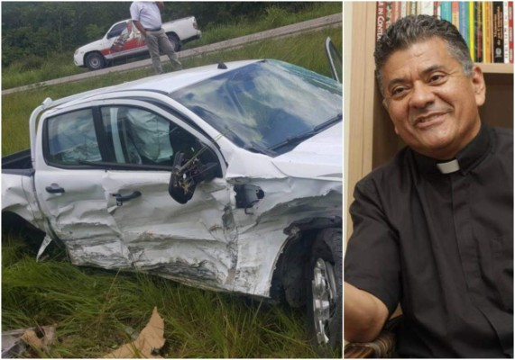 Monseñor José Antonio Canales sufre accidente