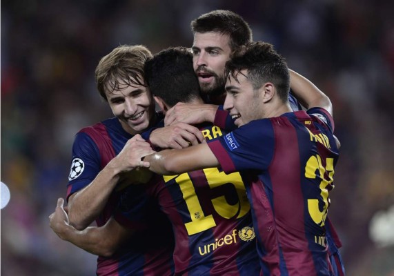 Barcelona gana al Apoel pero no convence en su estreno de Champions