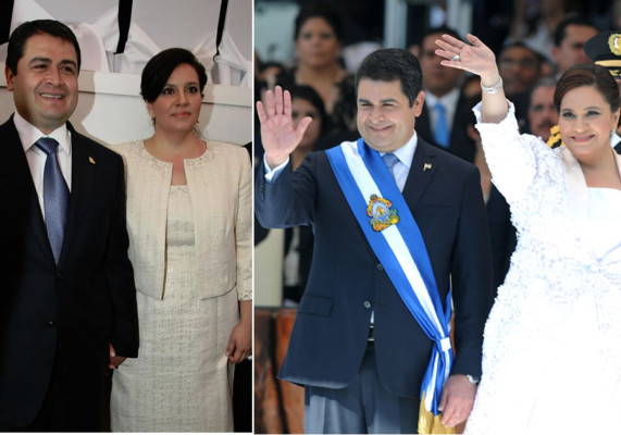 ¿Quién fue la mejor vestida en las tomas de posesión de Honduras?