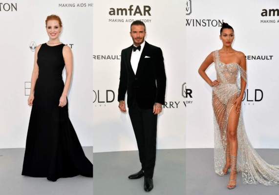 Lluvia de estrellas en gala de amfAR de Cannes  