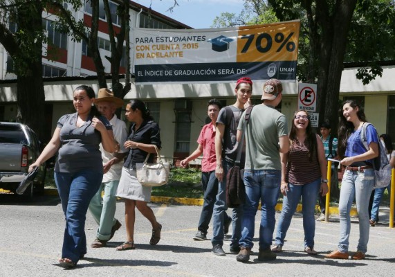 Publican resultados de pruebas de admisión de la Unah