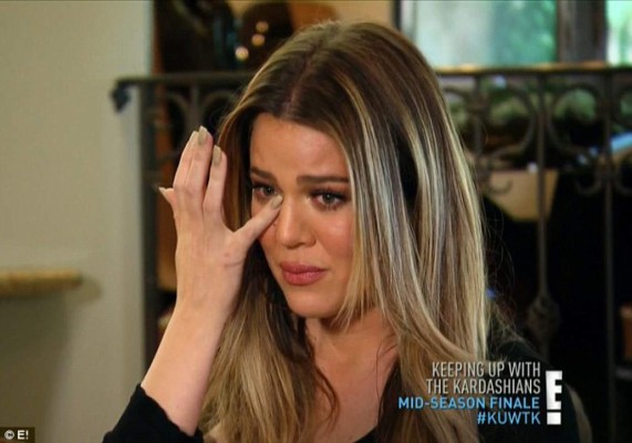 Khloé Kardashian 'culpa' a su hermana Kourtney de su aumento de peso