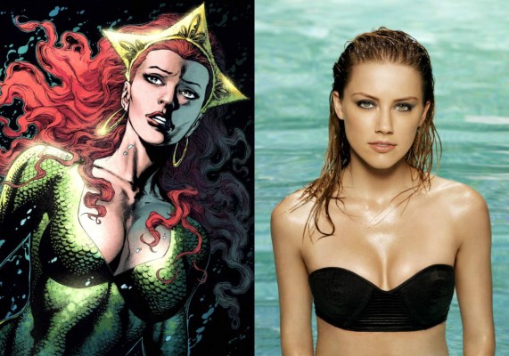 La primera foto de Amber Heard como Mera en 'Aquaman'  