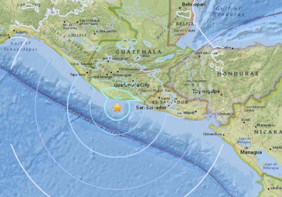 Terremoto de magnitud 5,5 sacude Guatemala y El Salvador