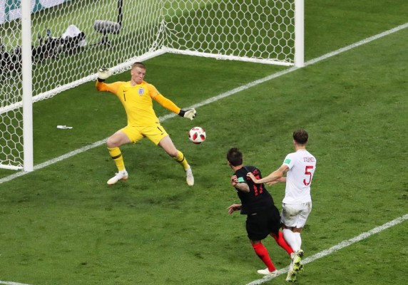 Así fue el gol de Mandzukic que le dio el pase a la final a Croacia