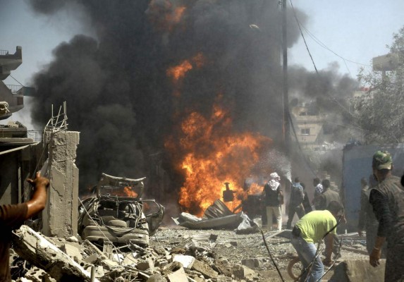 Un hospital materno-infantil es bombardeado en Siria