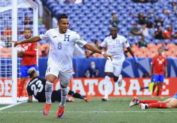 Video: El golazo de Edwin Rodríguez que le dio el empate parcial a Honduras ante Costa Rica