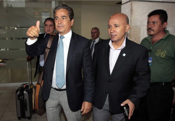 Pinto llegó a Honduras: 'Venimos a trabajar con todo'