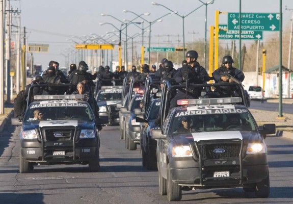 México despliega policía en frontera