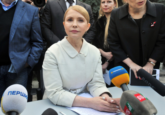 Yulia Timoshenko anuncia su candidatura a la presidencia de Ucrania