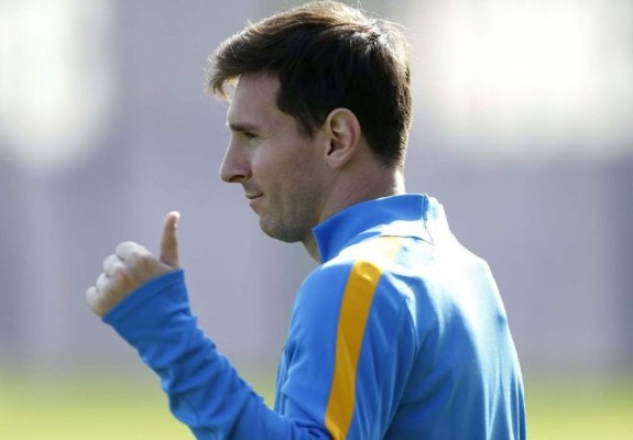 Messi regresó a los entrenamientos
