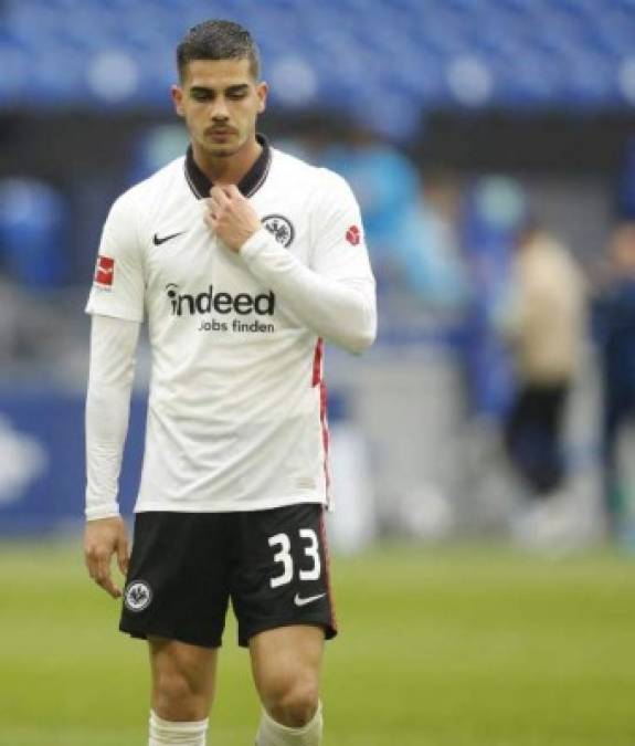 4- André Silva (Eintracht de Frankfurt): 54 puntos (24 goles). Foto AFP.<br/>