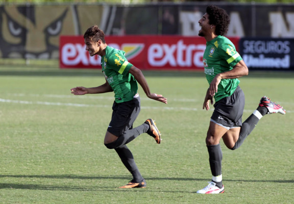 Brasil se entrena fuerte para el juego amistoso contra Honduras