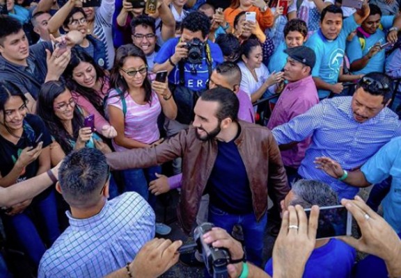 Bukele cerca de ganar Presidencia salvadoreña, según sondeos Bukele cerca de ganar Presidencia salvadoreña, según sondeos