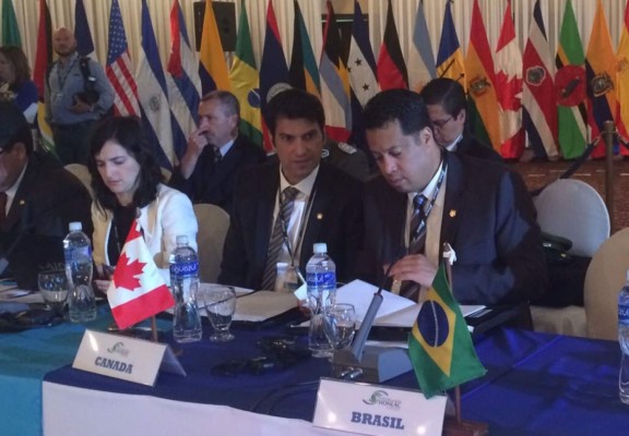 Juan Orlando Hernández inaugura evento mundial contra el narcotráfico