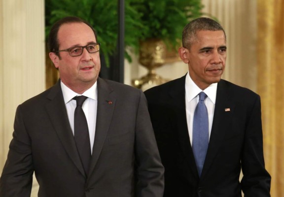 Obama y Hollande deciden intensificar ofensiva contra ISIS