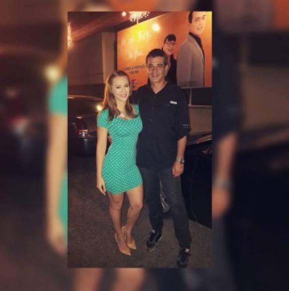 Isabel Zambrano y Diego Vázquez en una de las pocas fotos que ellos han compartido en sus redes sociales.