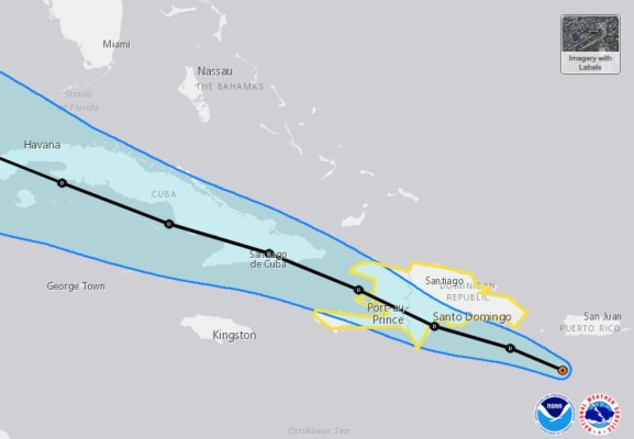 Mientras Fred se fortalece, Grace se dirige a República Dominicana y Haití