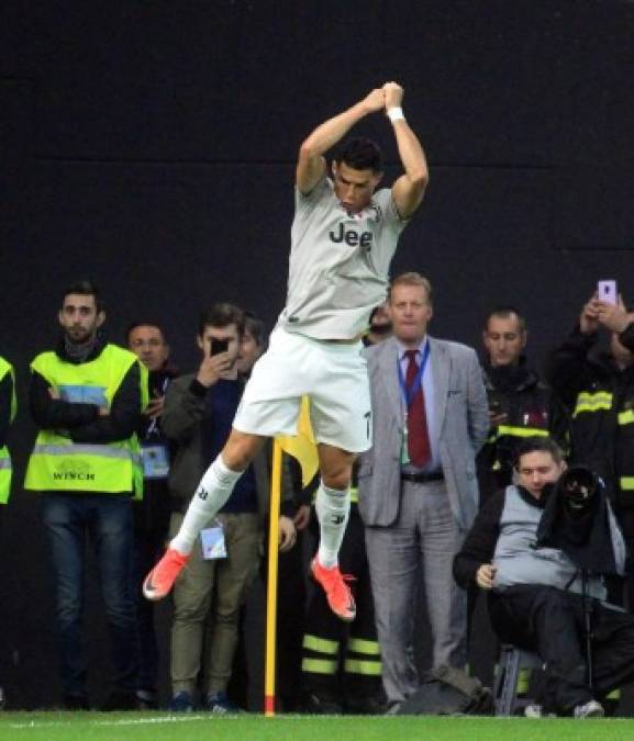 En el estadio del Udinese estuvieron periodistas llegados de China, Inglaterra y España para ver a Cristiano Ronaldo.