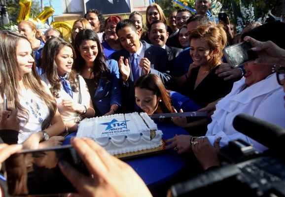 El Partido Nacional celebra 116 años entre actos vandálicos