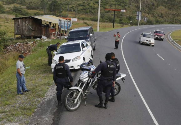 Tres detenidos en tiroteo entre mareros y policías en Amarateca