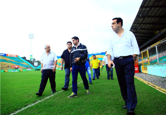 La Concacaf inspeccionó el estadio Morazán