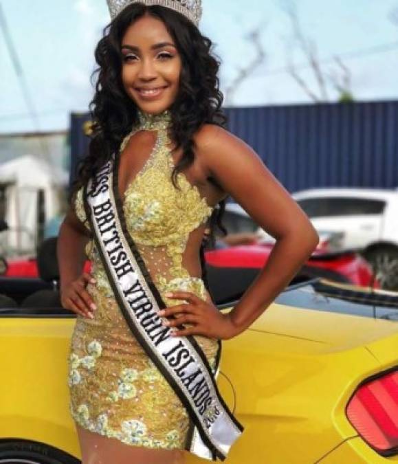 Miss universo Islas Vírgenes Británicas 2018 - A’yana Keshelle Phillips<br/>