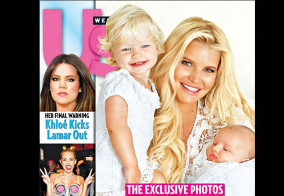 Jessica Simpson presenta a su segundo hijo