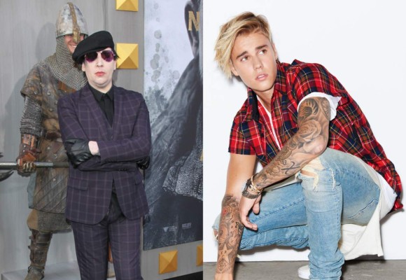 Marilyn Manson sobre Justin Bieber: 'No me gusta pelear con chicas'