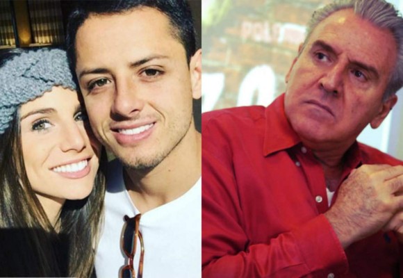 Novia del 'Chicharito' pone quieto a periodista que cuestionó a Elis