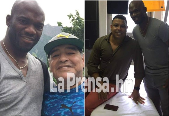 David Suazo se sigue rozando con los grandes y revela plática con Maradona